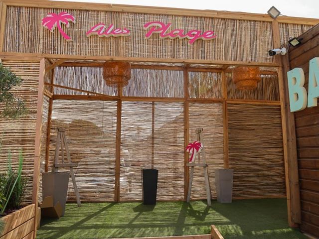 Alès plage - Restaurant ales-plage-entree-paillotte